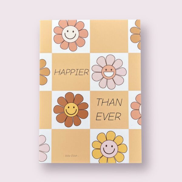 Ansichtkaart Happier than ever - Billie Eilish -